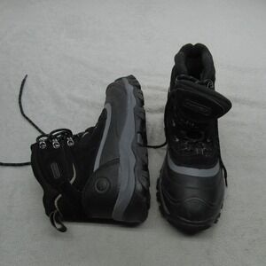 Khombu Men 8 Flume Snow Boots Black Waterproof Winter Hiking Performance Outdoor